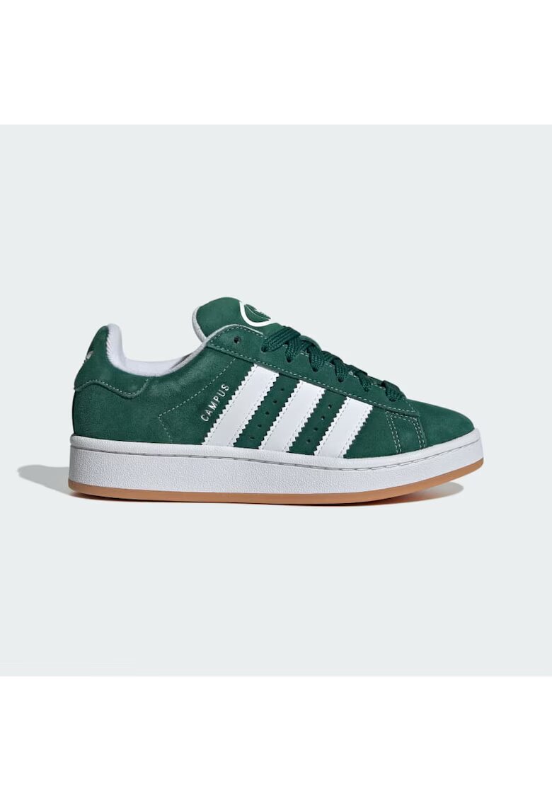 adidas Спортни обувки - Campus 00s Dark Green - Зелен/Бял - Зелени/ Бели