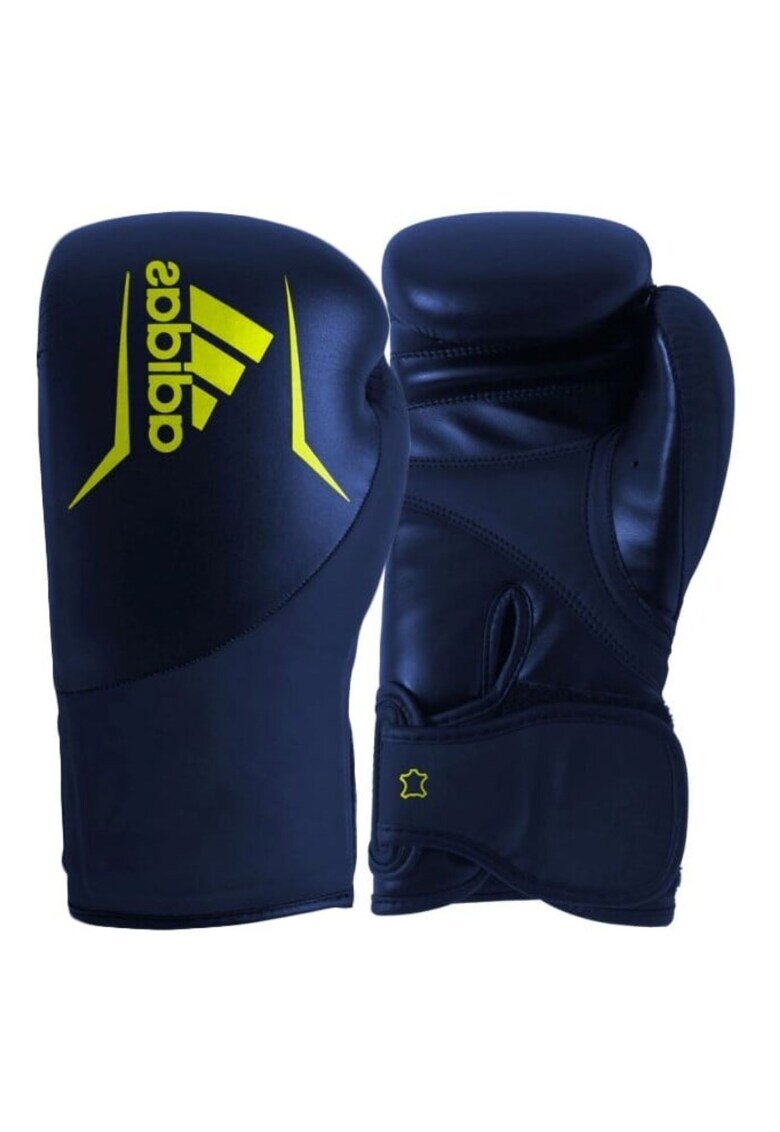 adidas Спортни ръкавици - Speed200 - естествена кожа - тъмно сини - 12 oz