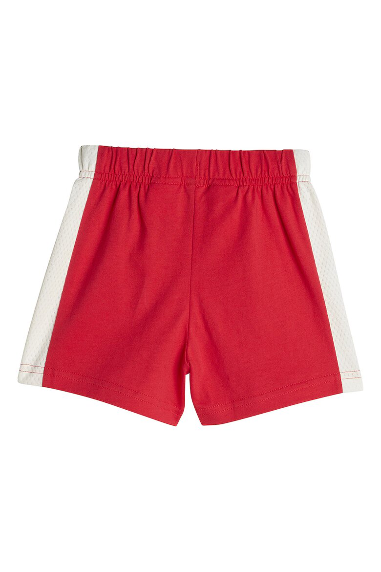 adidas Sportswear adidas Performance Тениска с шарка и шорти - 2 части Червен/Бял/Черен