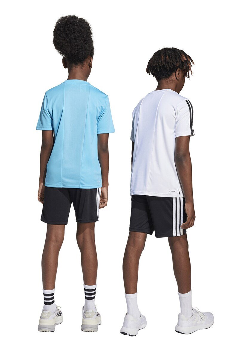 adidas Sportswear Бермуди с джобове и еластична талия Бял/Черен