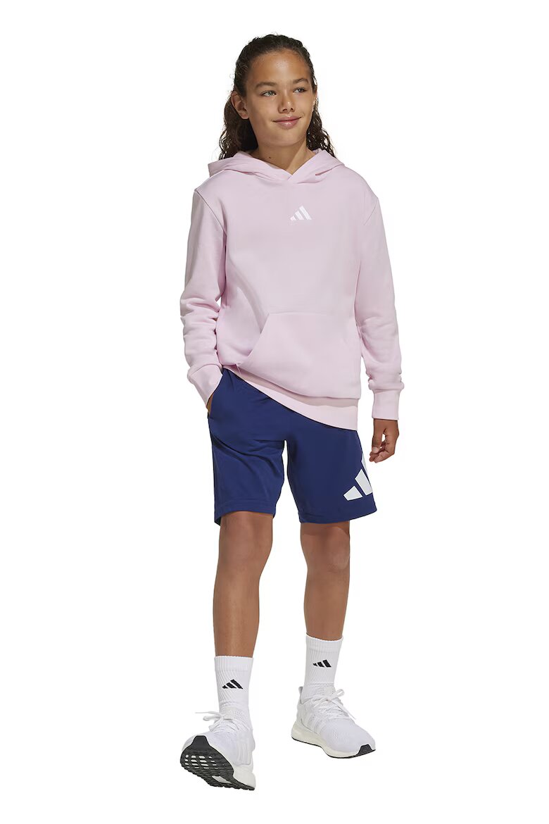 adidas Sportswear Бермуди с лого Бял/Тъмносин