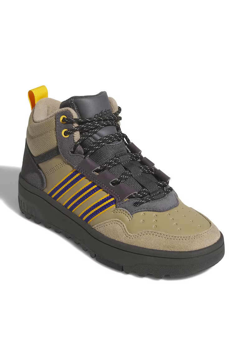 adidas Sportswear Боти с велур Зелен/Черен