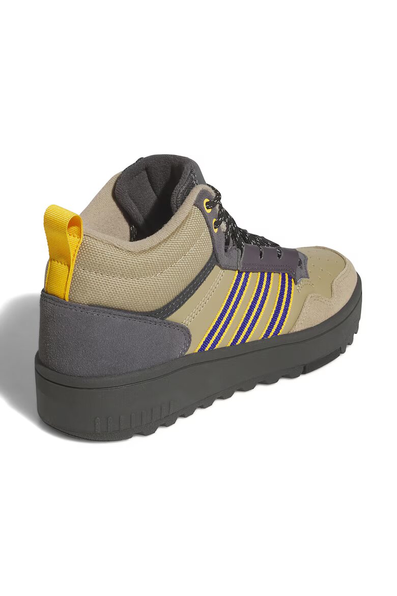 adidas Sportswear Боти с велур Зелен/Черен