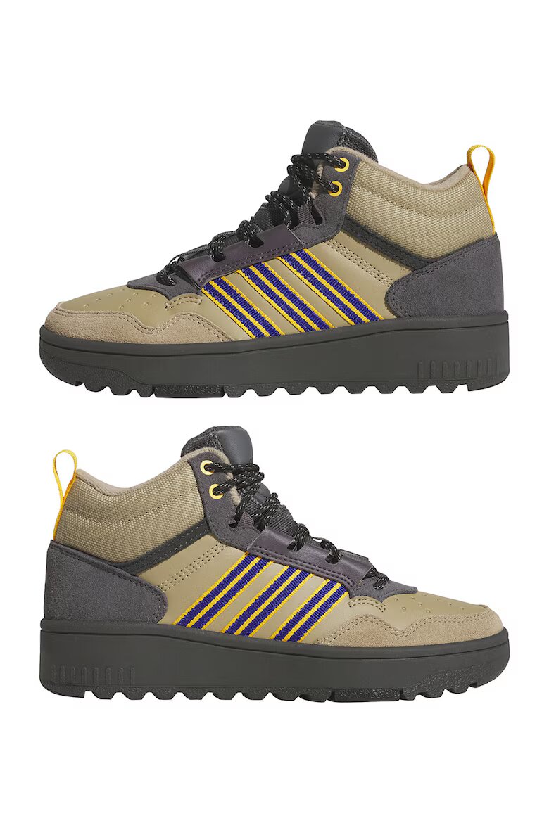 adidas Sportswear Боти с велур Зелен/Черен