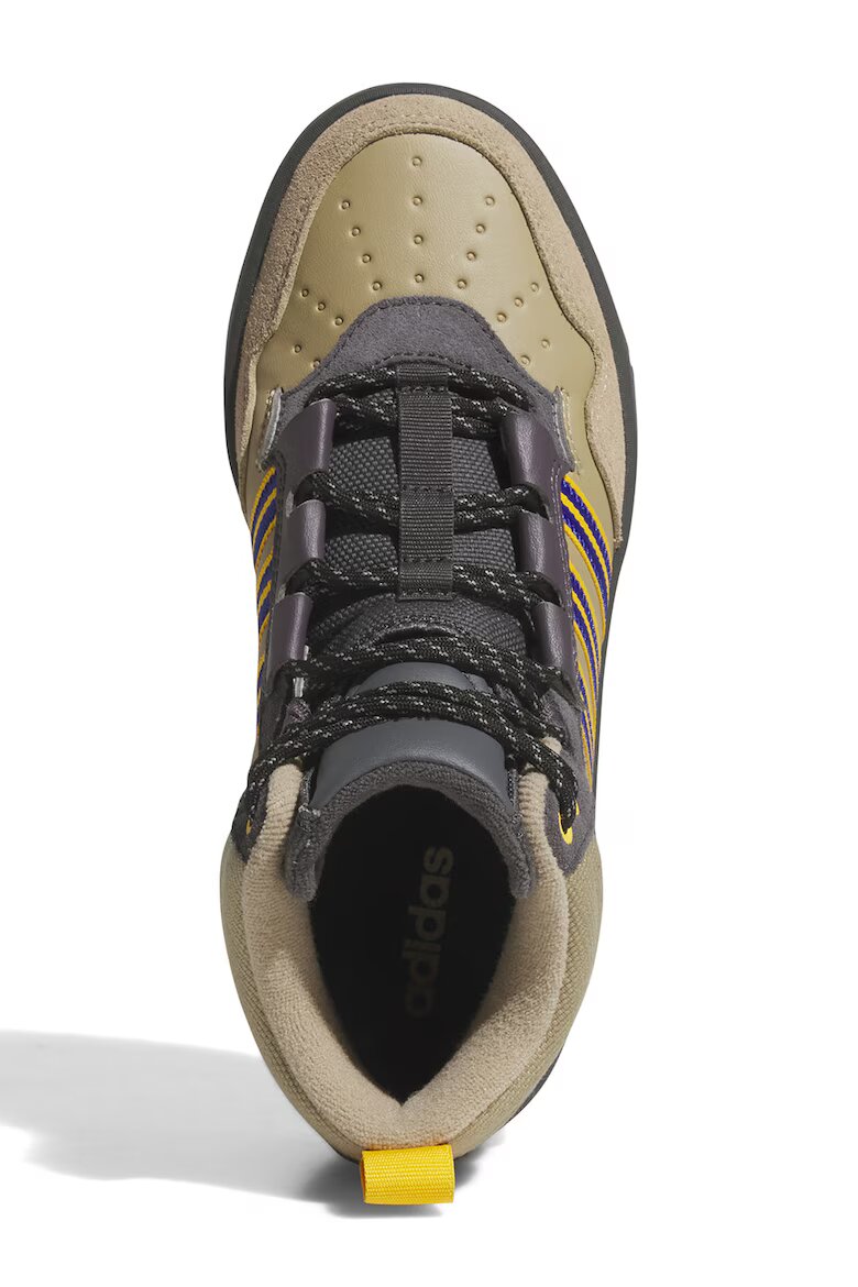adidas Sportswear Боти с велур Зелен/Черен