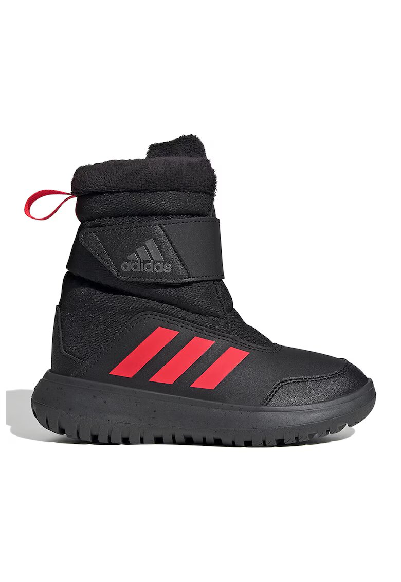 adidas Sportswear Боти Winterplay с велкро - Черен/Аленочервен