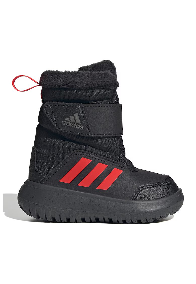 adidas Sportswear Ботуши Winterplay с велкро - Черен/Аленочервен