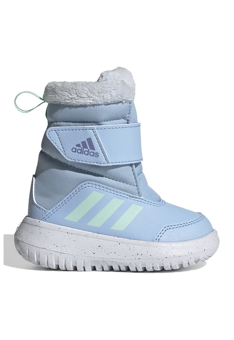 adidas Sportswear Ботуши Winterplay с велкро - Пастелносин/Ментово зелено