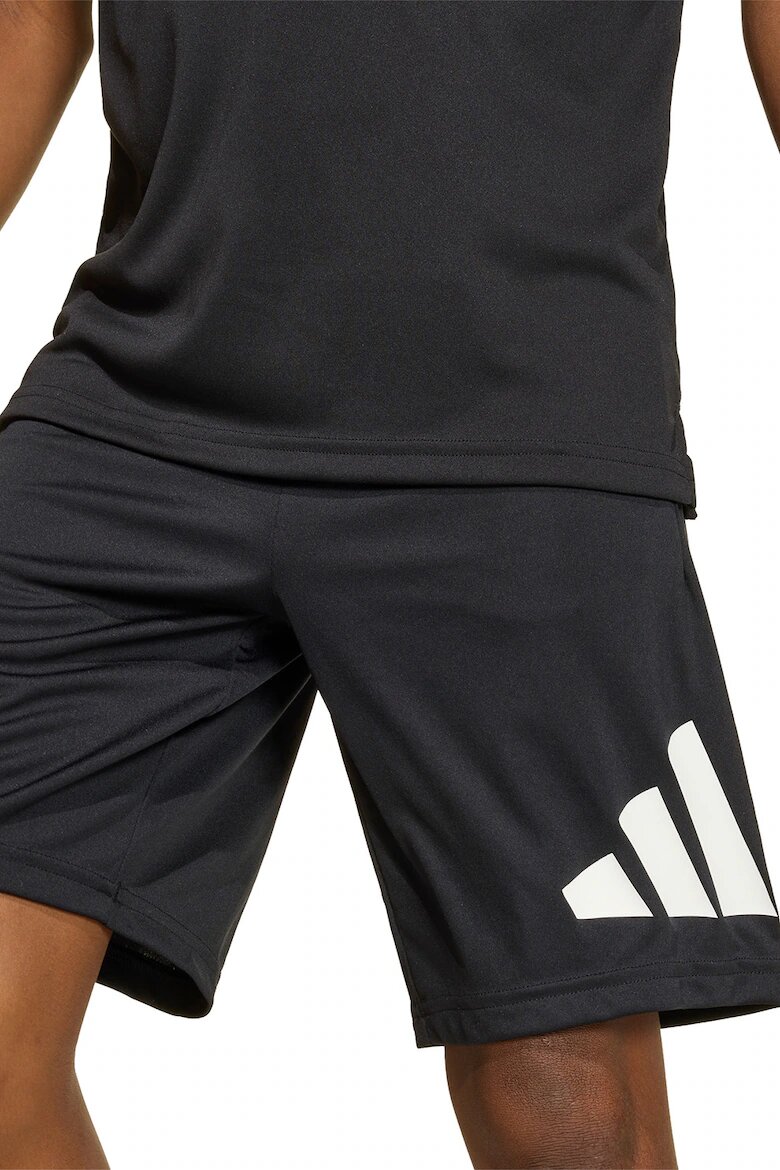 adidas Sportswear Фитнес шорти с връзка Черен