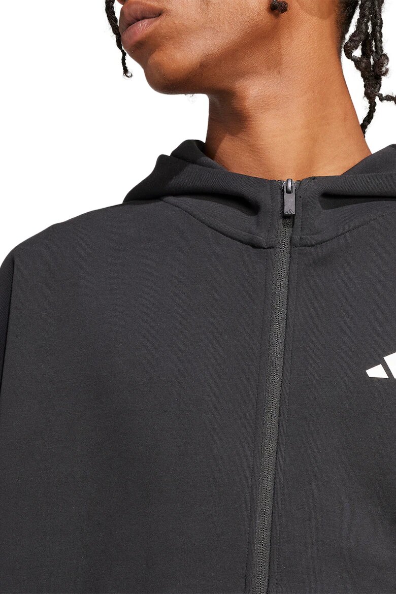 adidas Sportswear Худи Future Icons с цип Черен