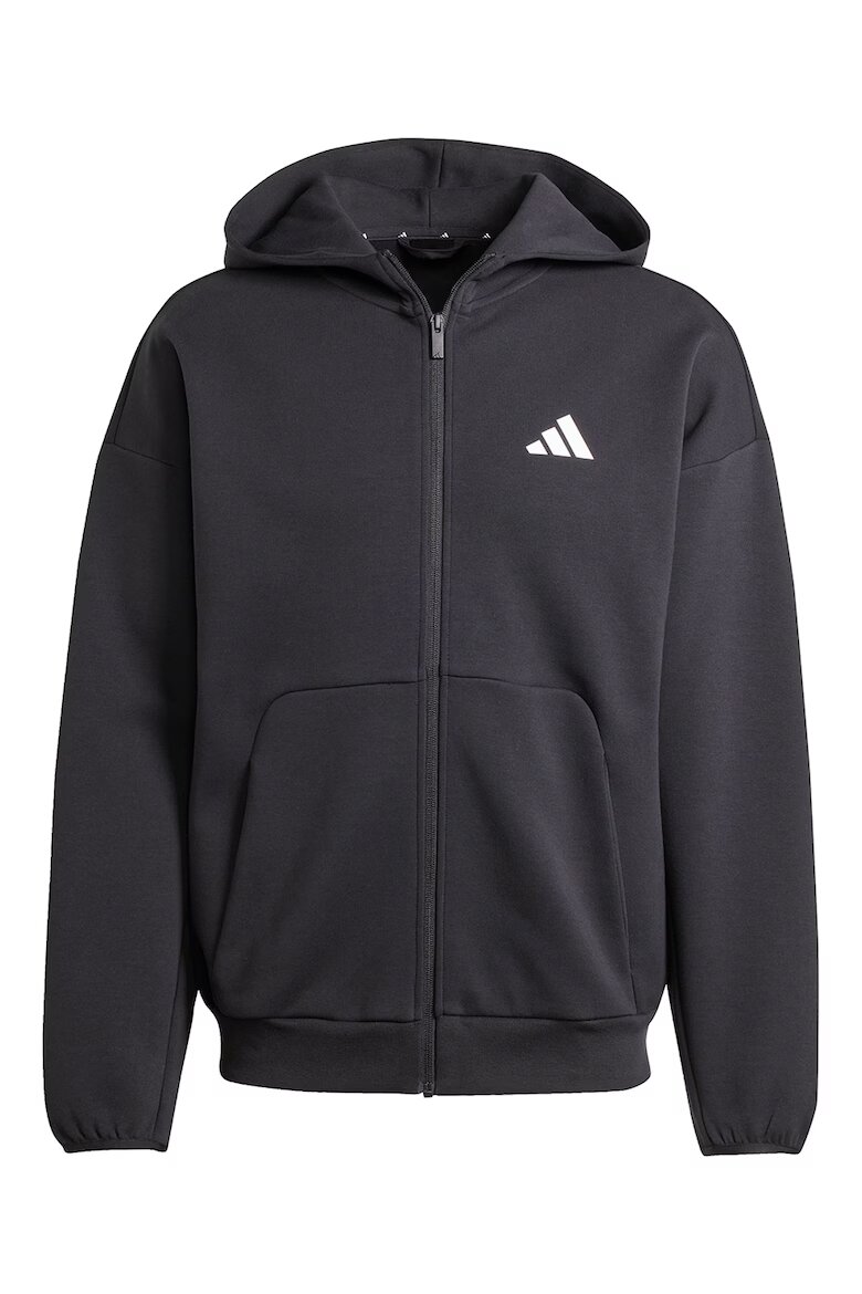 adidas Sportswear Худи Future Icons с цип Черен