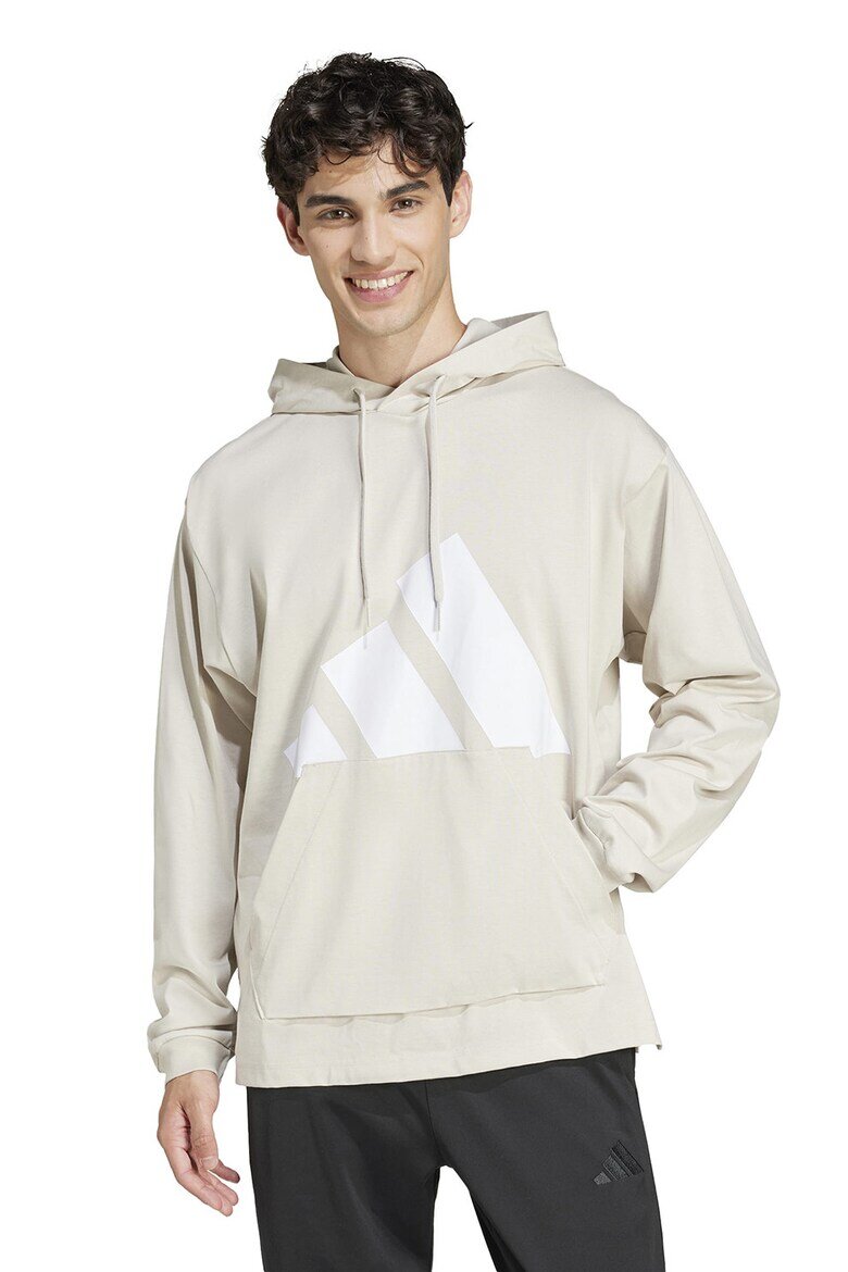 adidas Sportswear Худи с лого Бял/Крем