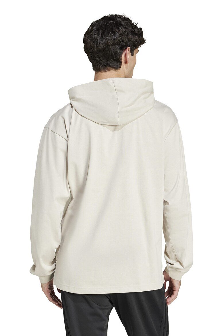 adidas Sportswear Худи с лого Бял/Крем