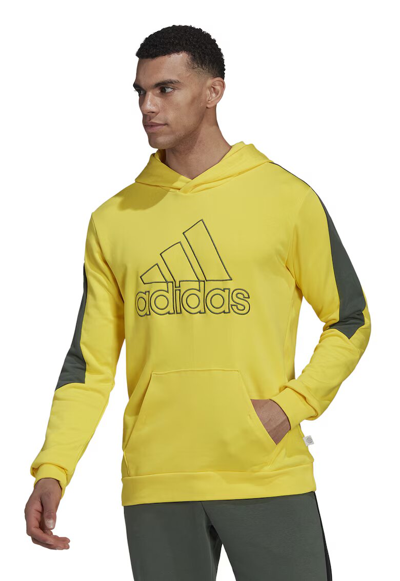 adidas Sportswear Худи с лого и джоб кенгуру