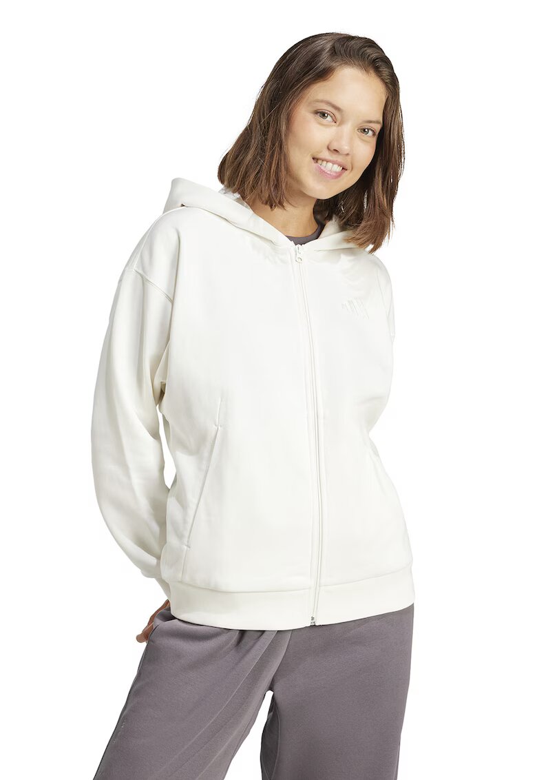 adidas Sportswear Худи с памук с цип