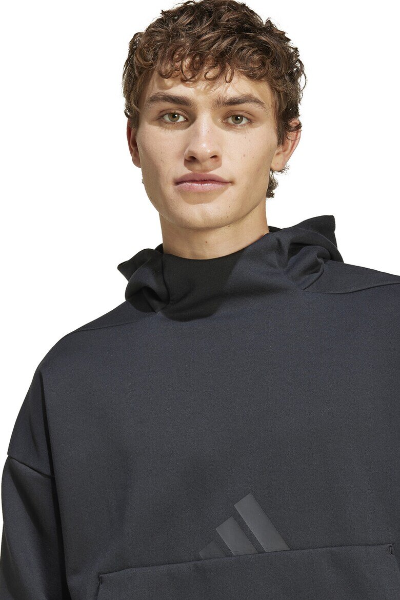 adidas Sportswear Худи Z.N.E. с паднали ръкави Черен