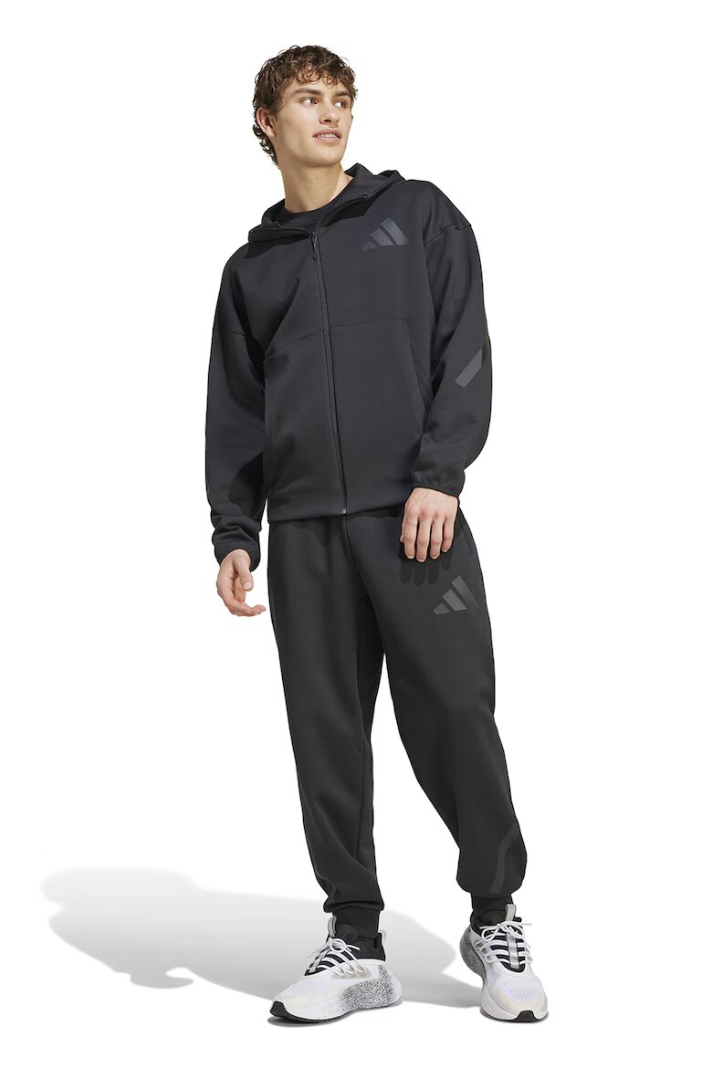 adidas Sportswear Худи Z.N.E. с цип Черен
