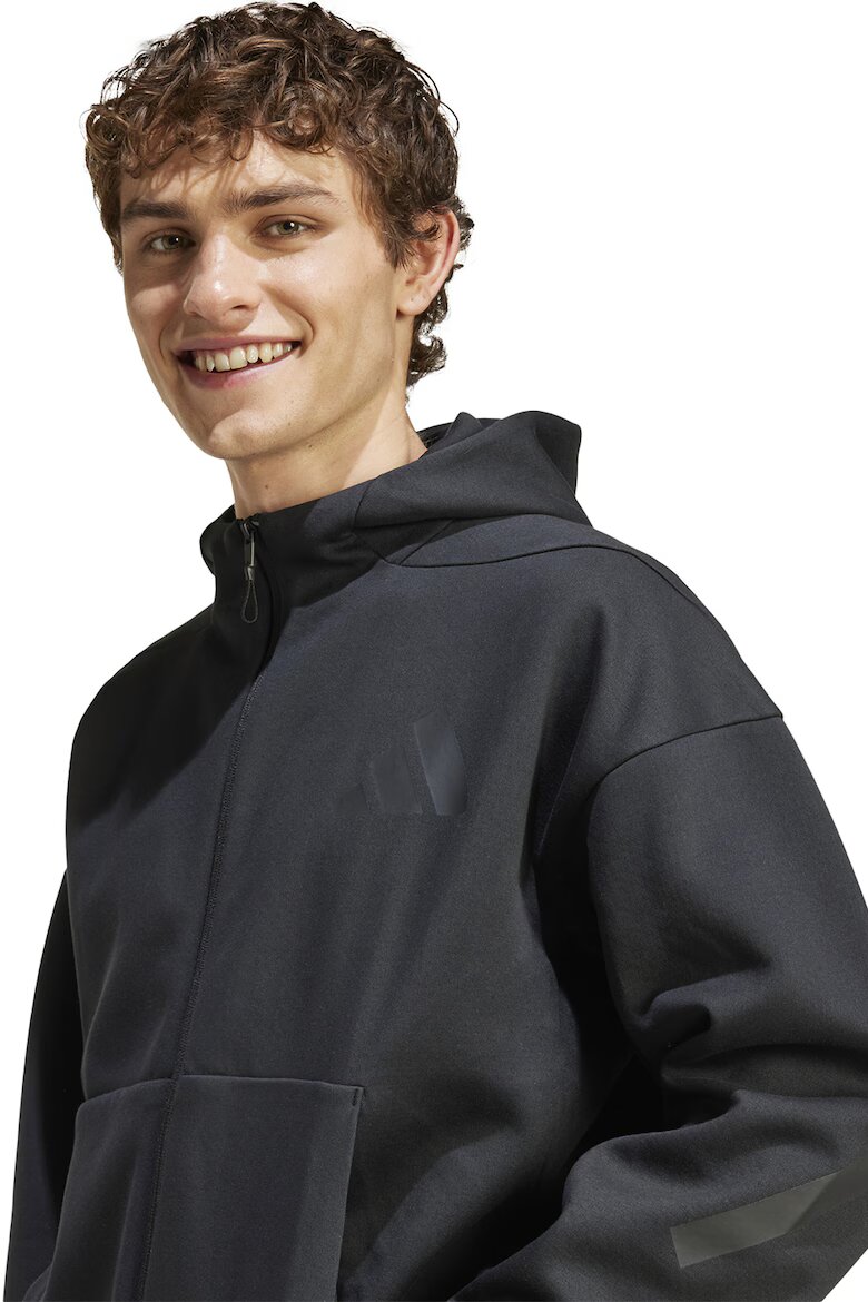 adidas Sportswear Худи Z.N.E. с цип Черен