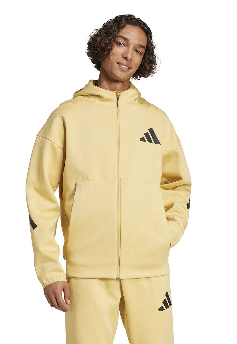 adidas Sportswear Худи Z.N.E. с цип - Камел