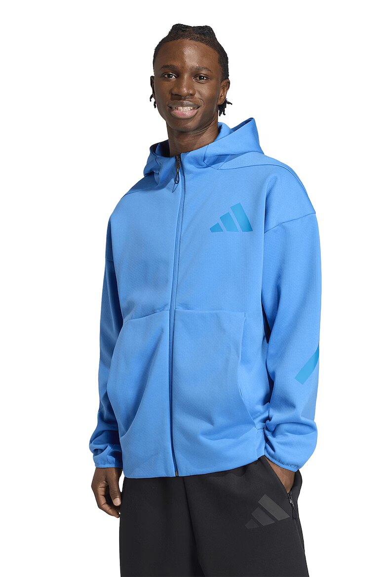 adidas Sportswear Худи Z.N.E. с цип Кралско Синьо