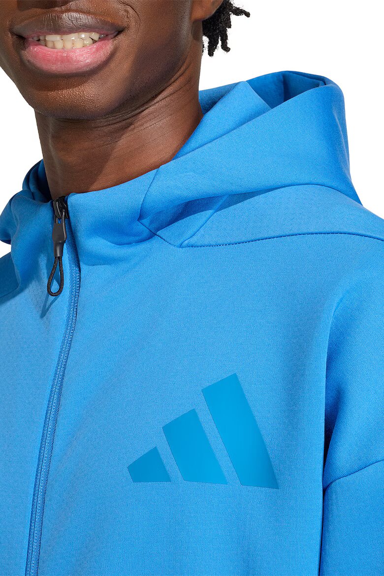 adidas Sportswear Худи Z.N.E. с цип Кралско Синьо