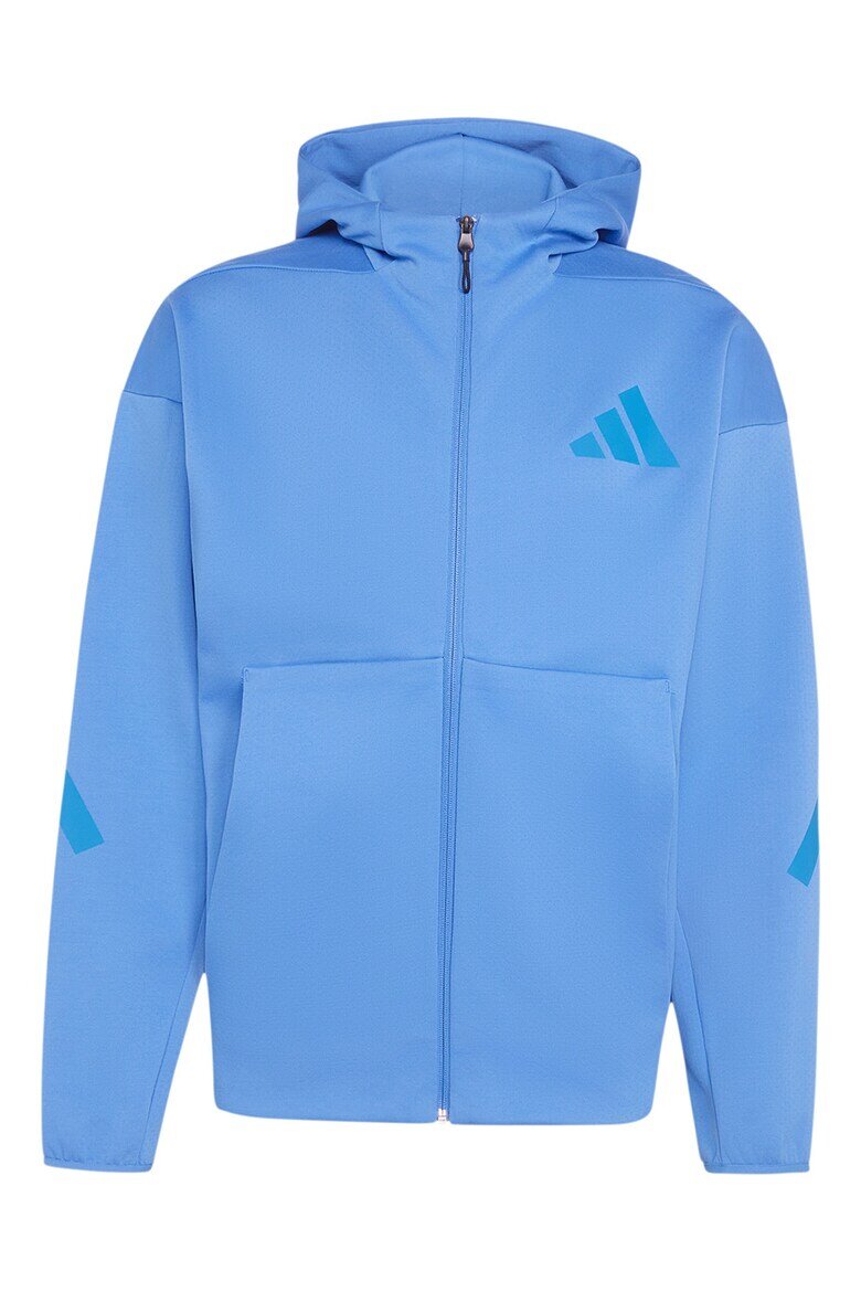 adidas Sportswear Худи Z.N.E. с цип Кралско Синьо