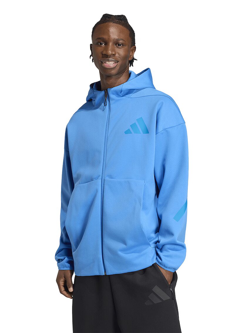 adidas Sportswear Худи Z.N.E. с цип - Кралско Синьо