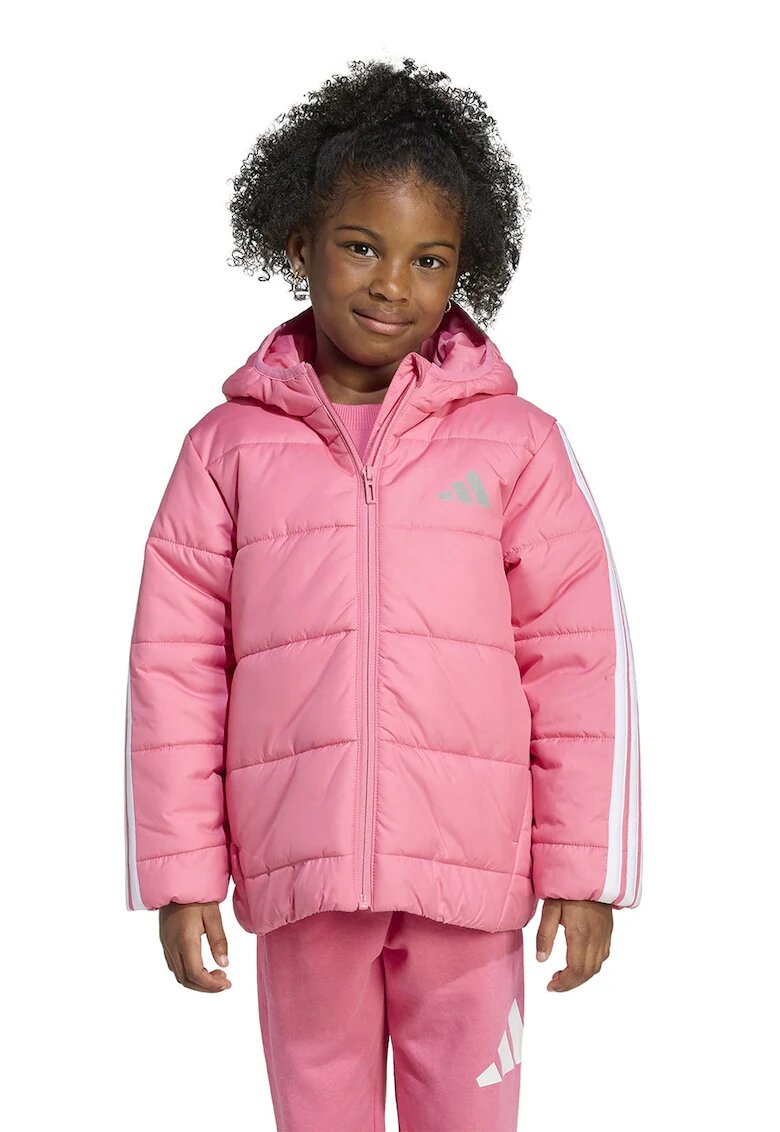 adidas Sportswear Капитонирано зимно яке с качулка