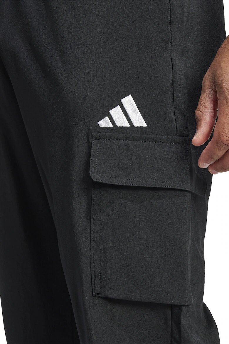 adidas Sportswear Карго джогър Essentials Черен