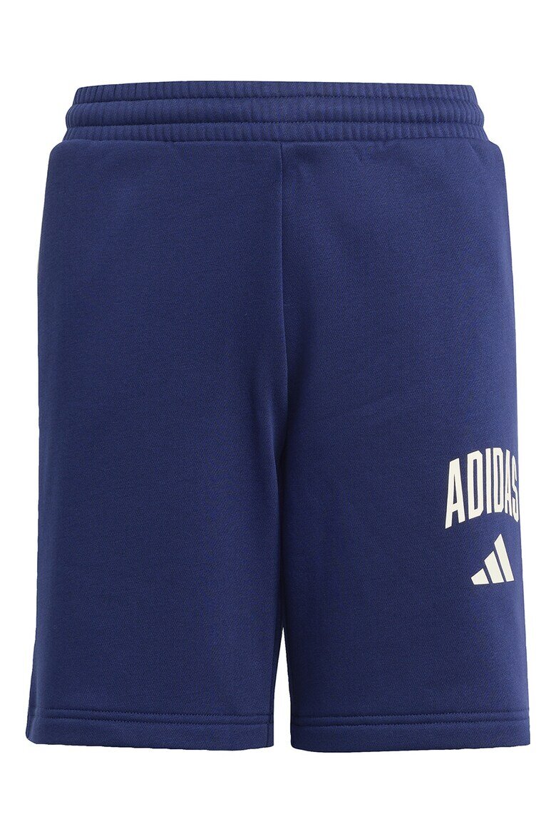 adidas Sportswear Къс панталон с лого Бял/Тъмносин