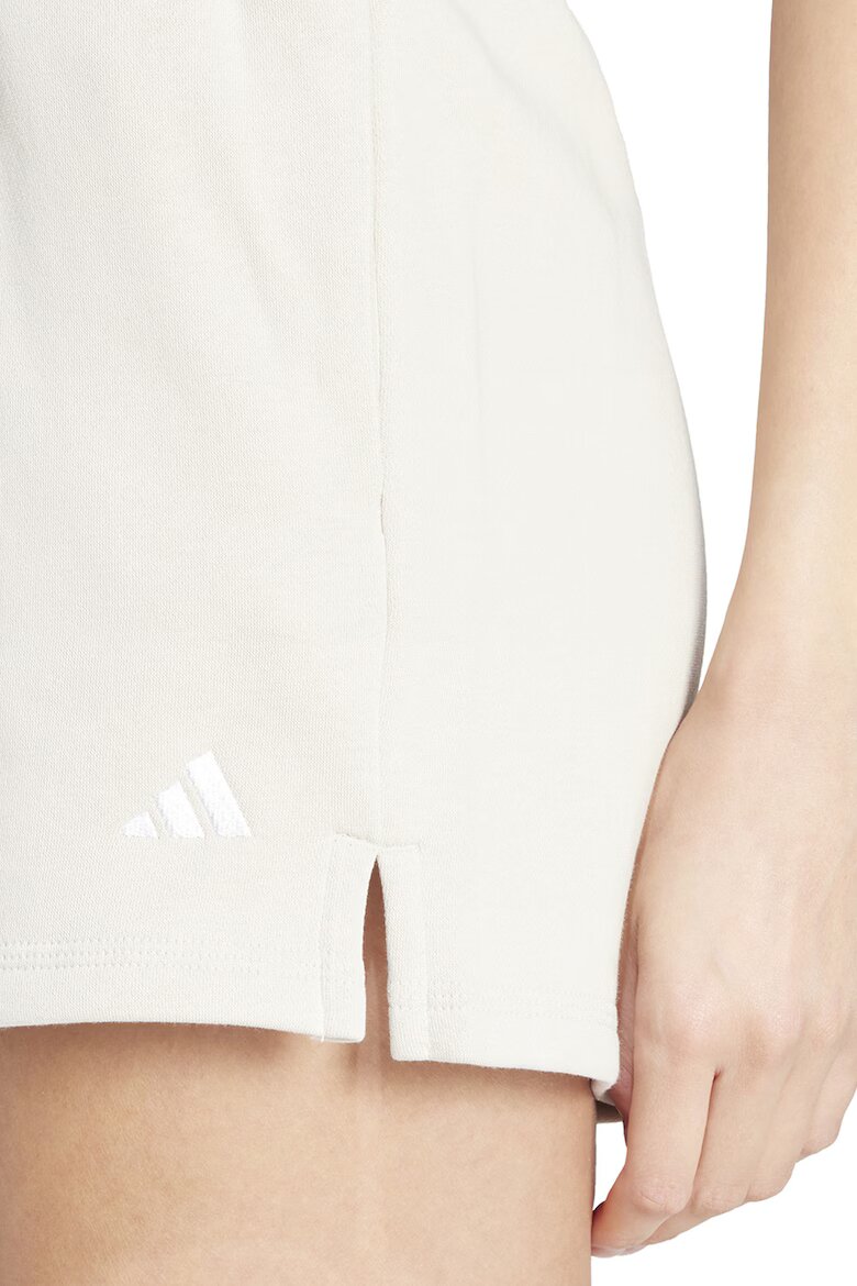 adidas Sportswear Къс спортен панталон с два джоба Бял