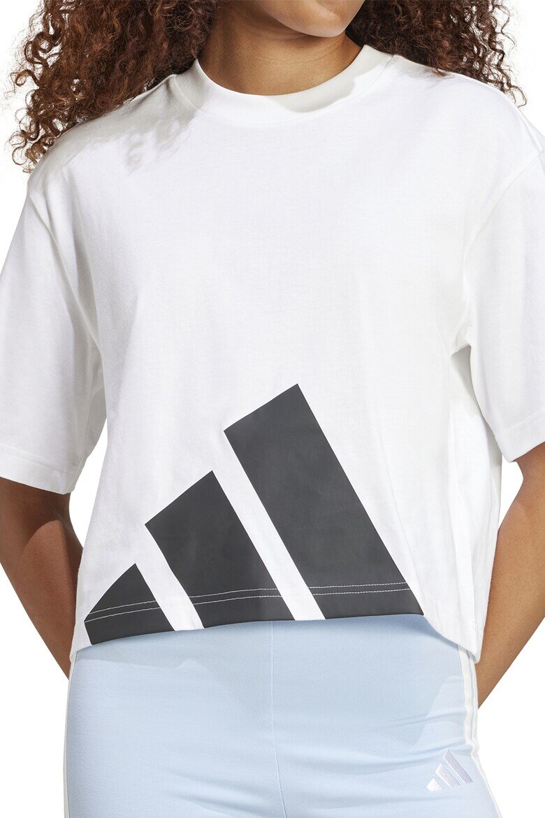 adidas Sportswear Къса свободна тениска Essential Бял