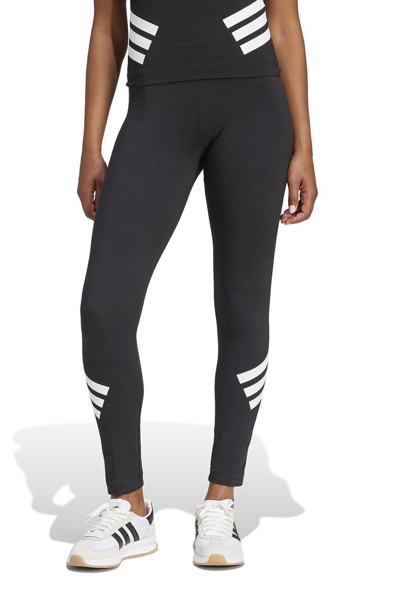 adidas Sportswear Клин с контрастни ленти Бял/Черен