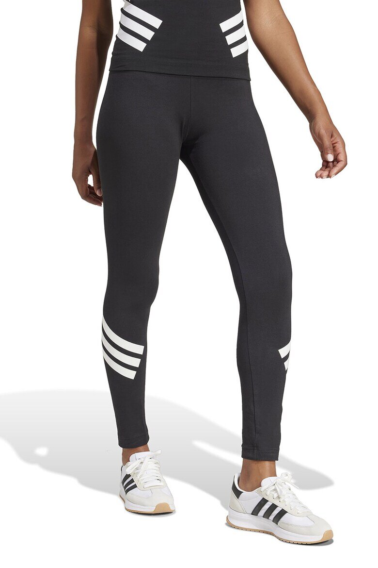 adidas Sportswear Клин с контрастни ленти Бял/Черен