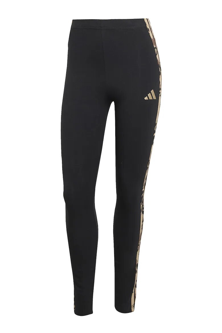 adidas Sportswear Клин с памук с лого Черен/Камел