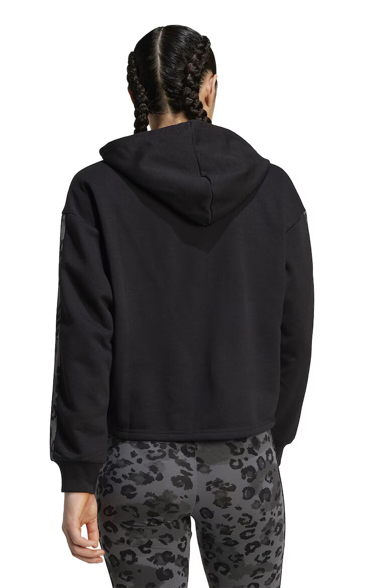 adidas Sportswear Клин с памук с лого Черен/Сив