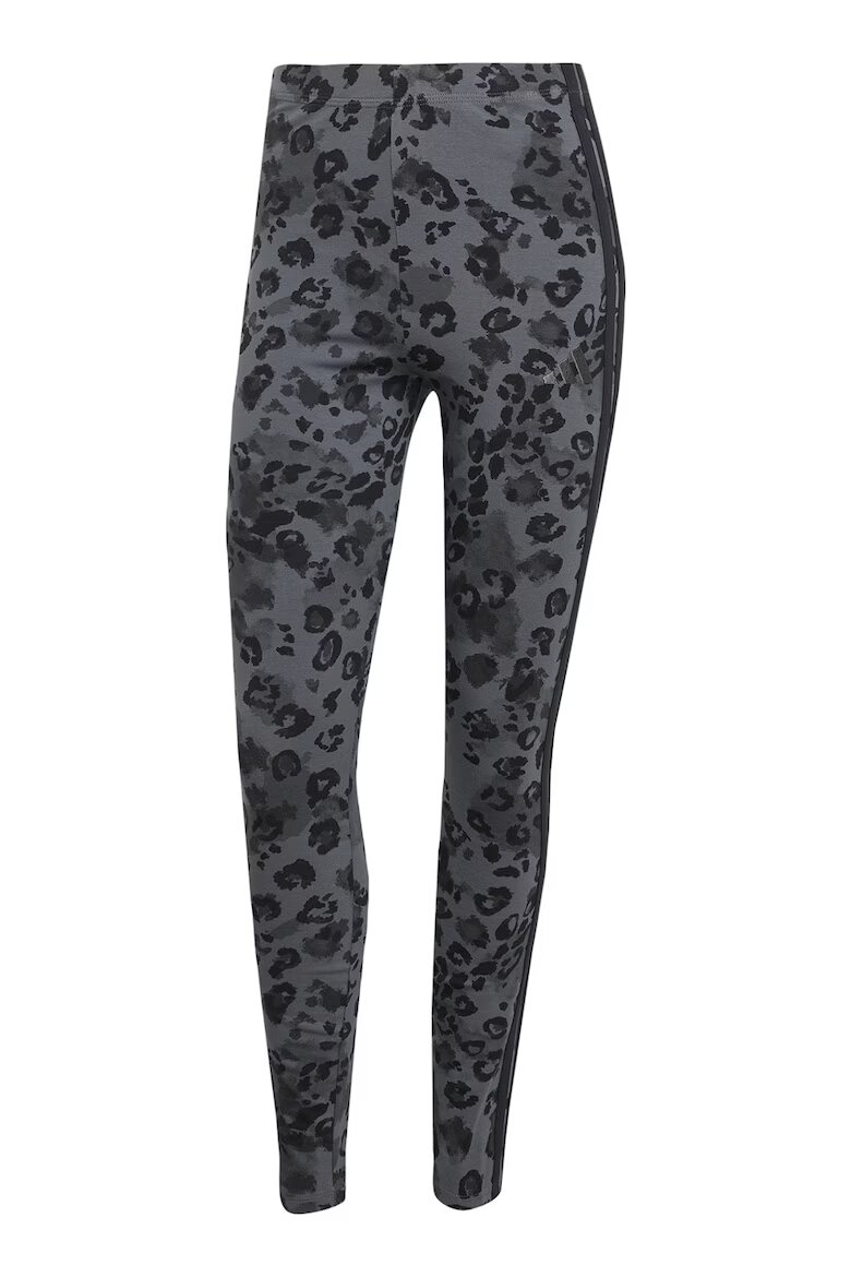 adidas Sportswear Клин с памук с лого Черен/Сив