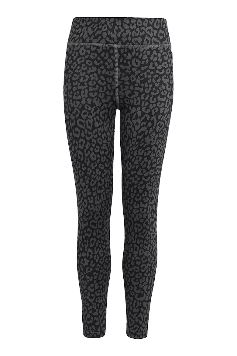 adidas Sportswear Клин с висока талия и десен Черен/Сив