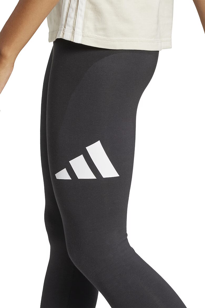 adidas Sportswear Клин с висока талия и лого Черен/Бял