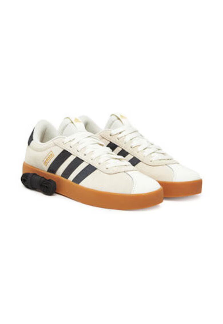 adidas Sportswear Кожени кецове с връзки и ниска подметка