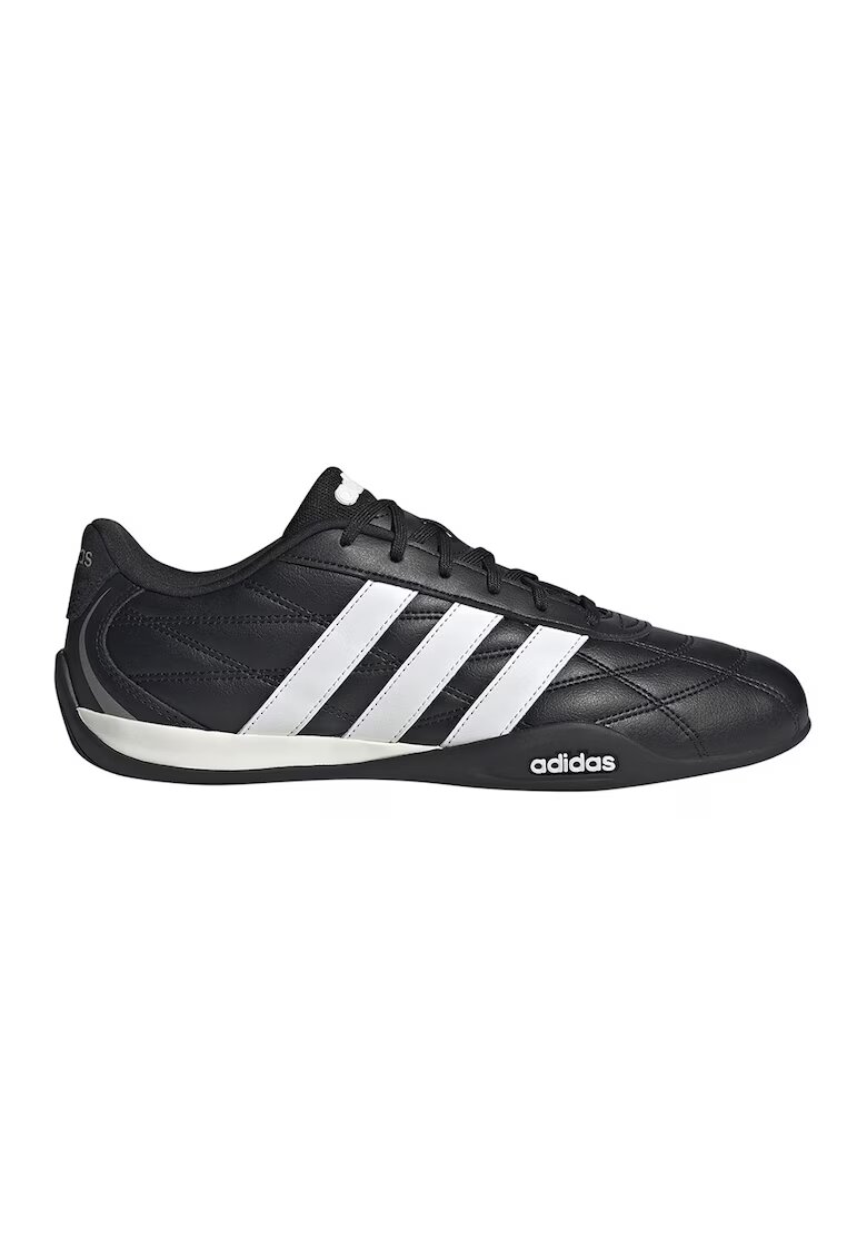 adidas Sportswear Кожени маратонки Adipista с еко кожа - Черен/Бял/Антрацитно сиво