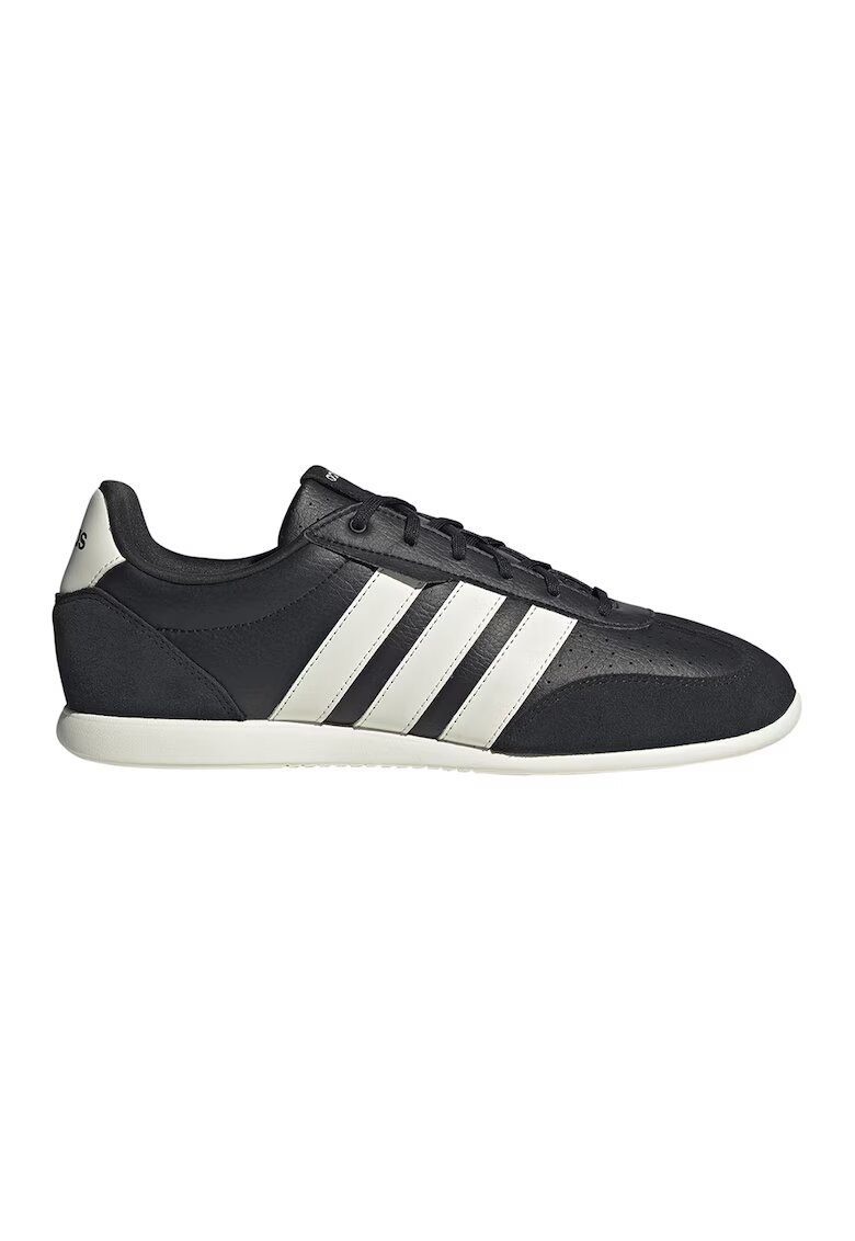 adidas Sportswear Кожени спортни обувки Barreda с нисък профил - Бял/Черен