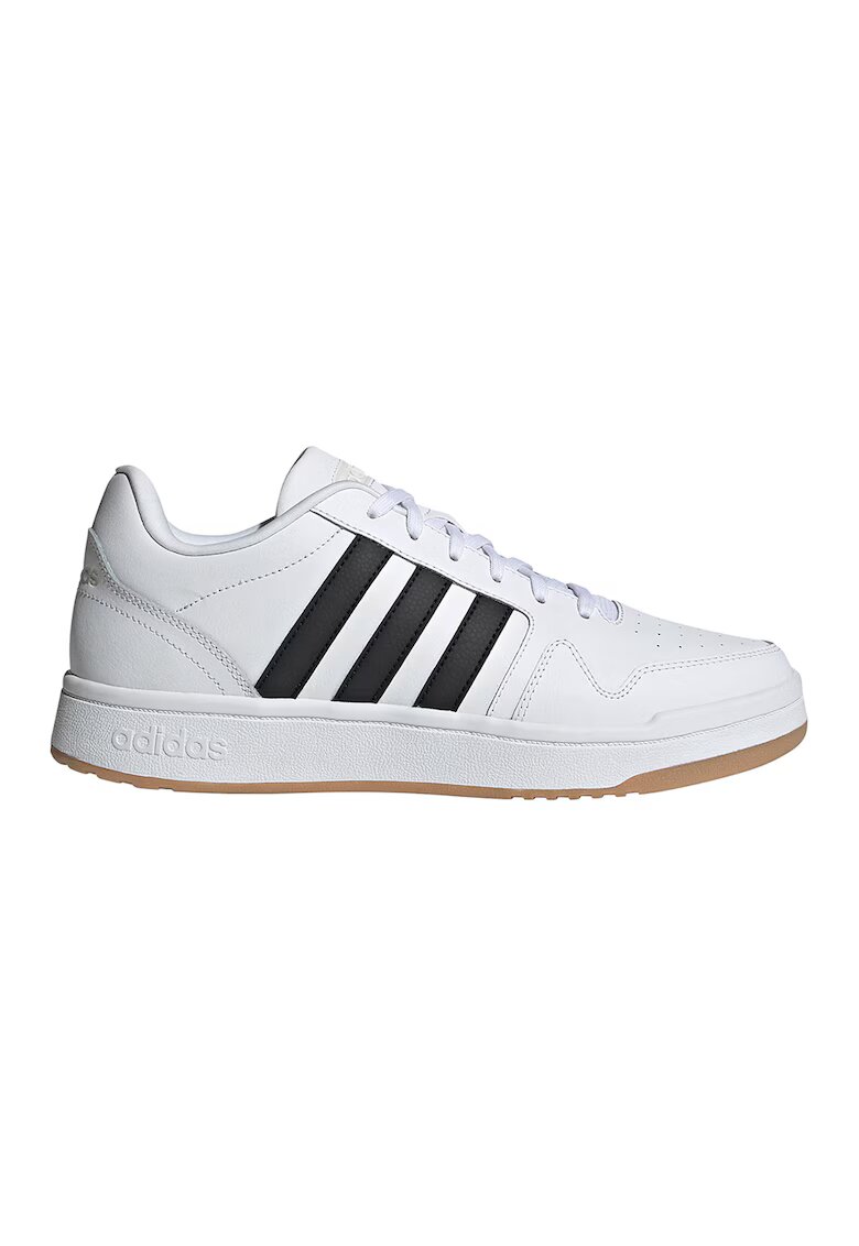 adidas Sportswear Кожени спортни обувки Postmove - Избеляло черно/Бял