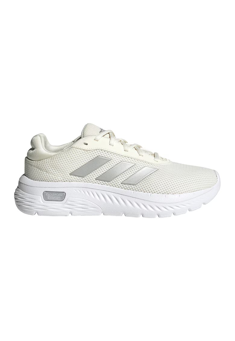 adidas Sportswear Мрежести спортни обувки Cloudfoam - Крем/Сребрист