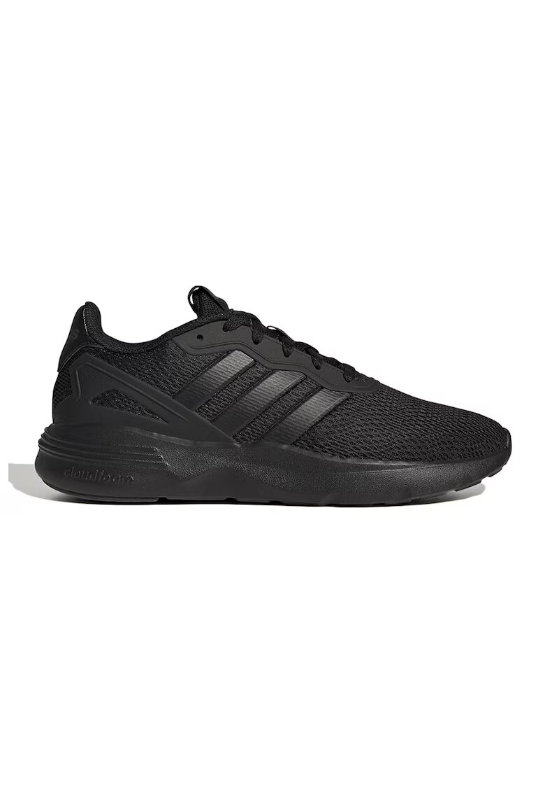 adidas Sportswear Мрежести спортни обувки Nebzed с лого - Черен