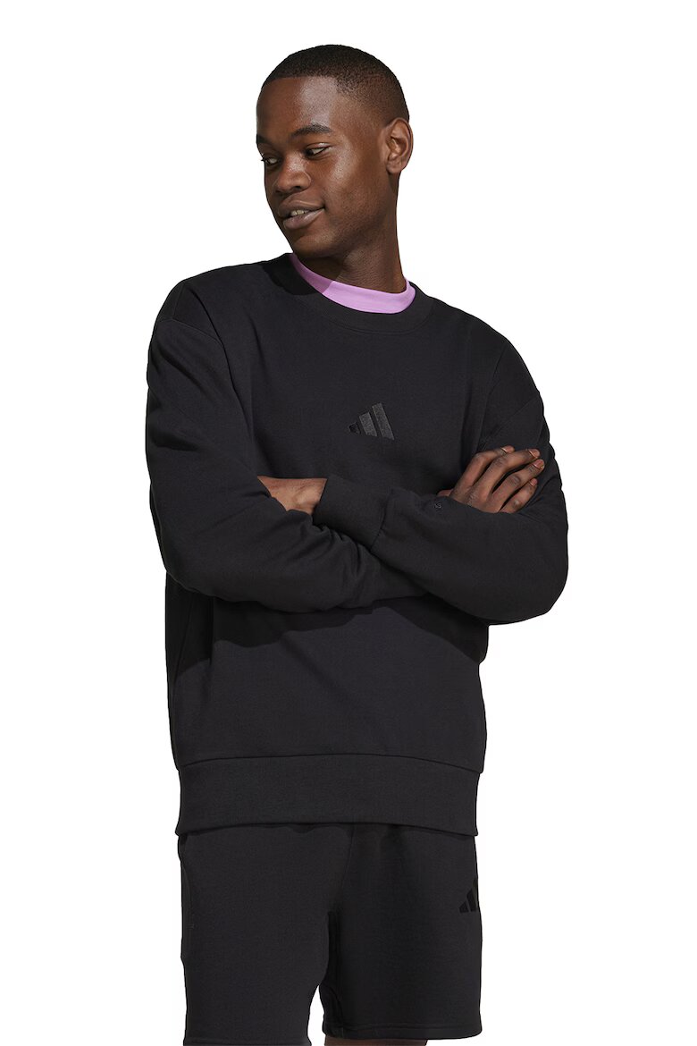 adidas Sportswear Памучен суитшърт ALL SZN Черен