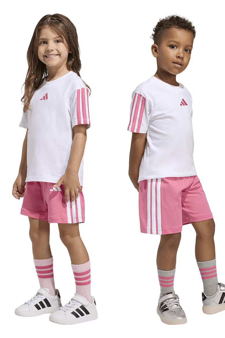 adidas Sportswear Памучна тениска и къс панталон