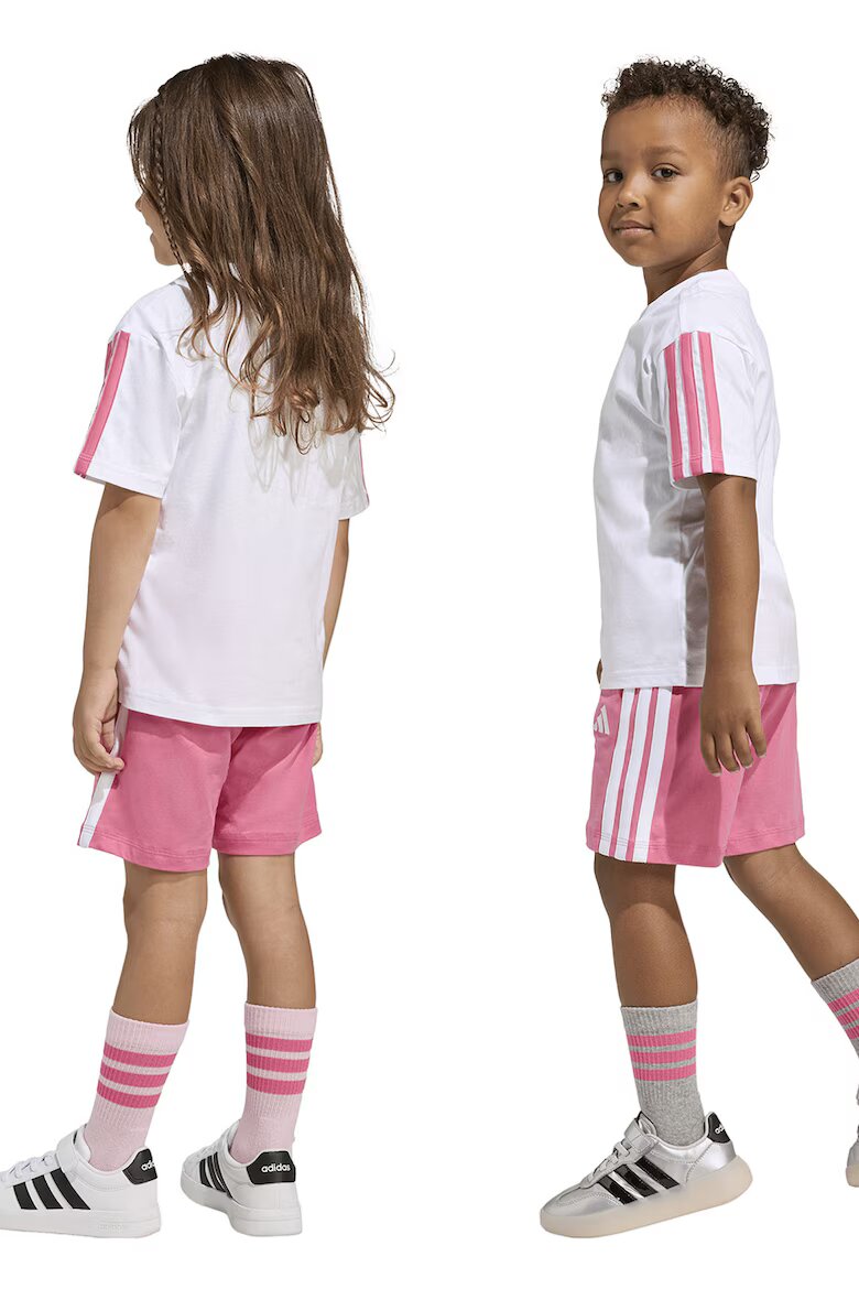 adidas Sportswear Памучна тениска и къс панталон