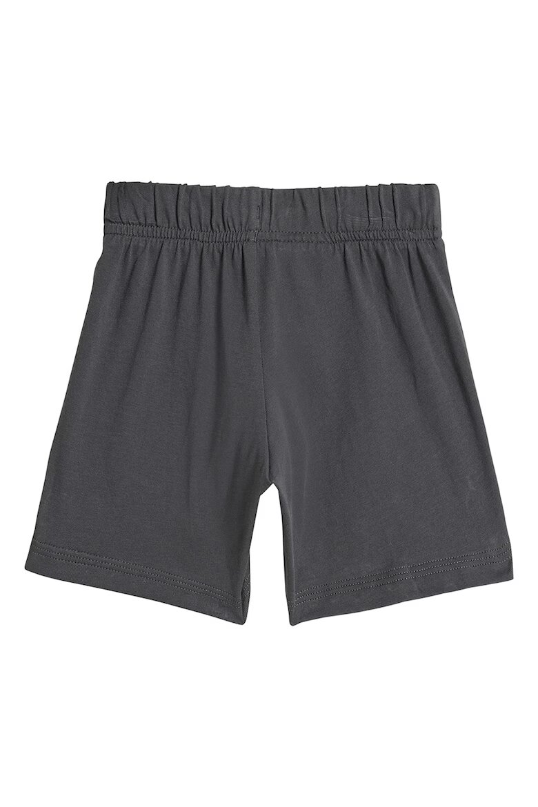 adidas Sportswear Памучна тениска и къс панталон - 2 части Бледозелен/Tъмносив