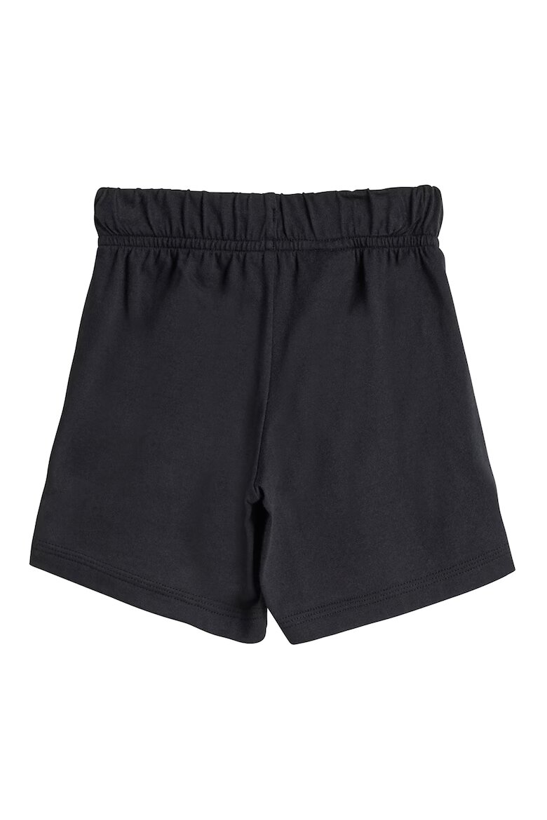 adidas Sportswear Памучна тениска и къс панталон - 2 части Черен/Мръснобял
